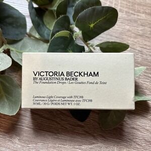 VICTORIA BECKHAM LUMINOUS FOUNDATION DROPS SHADE 13 DARK NEW IN BOX 1 OZ